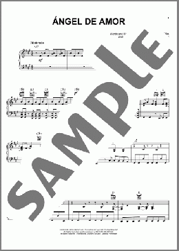 Angel De Amor(Jose Fernando Sierra) 楽譜 ピアノ & ボーカル & ギター ダウンロード