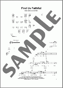 Find Us Faithful(Steve Green) 楽譜 メロディ ダウンロード