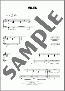 Miles(Miles Davis) 楽譜 ピアノ（ソロ） ダウンロード
