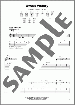 Sweet Victory(Twila Paris) 楽譜 メロディ ダウンロード