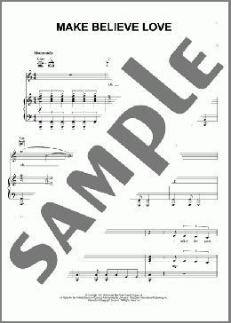 Make Believe Love(Andrew Lloyd Webber) 楽譜 ピアノ & ボーカル & ギター ダウンロード