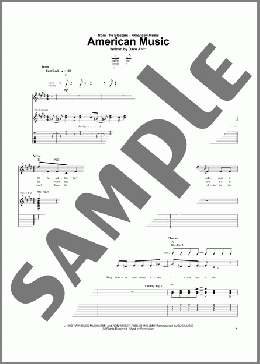 American Music(The Blasters) 楽譜 ギター（ソロ） ダウンロード