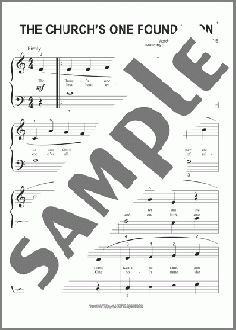 The Church's One Foundation (arr. Phillip Keveren)(Samuel John Stone) 楽譜 ピアノ（ソロ） ダウンロード