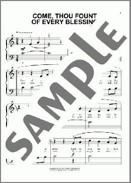 Come, Thou Fount of Every Blessing (arr. Phillip Keveren)(Robert Robinson) 楽譜 ピアノ（ソロ） ダウンロード