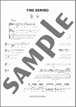 Time Served(Dispatch) 楽譜 ギター（ソロ） ダウンロード