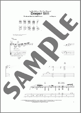 Deeper Still(David Wilcox) 楽譜 ギター（ソロ） ダウンロード
