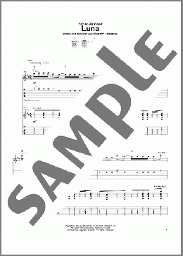 Luna(Juanes) 楽譜 ギター（ソロ） ダウンロード