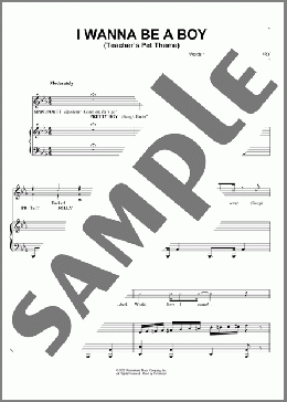 I Wanna Be A Boy (Teacher's Pet Theme)(Teacher's Pet/Brian Woodbury) 楽譜 ピアノ & ボーカル & ギター ダウンロード