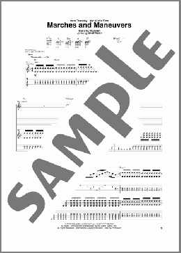 Marches And Maneuvers(Thursday) 楽譜 ギター（ソロ） ダウンロード
