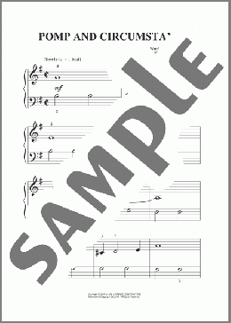 Pomp And Circumstance(Edward Elgar) 楽譜 その他 ダウンロード