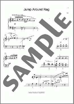 Jump Around Rag(Bill Boyd/Steve Rushton) 楽譜 ピアノ（ソロ） ダウンロード