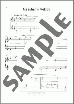 Meaghan's Melody(Jennifer Linn/Steve Rushton) 楽譜 ピアノ（ソロ） ダウンロード
