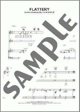 Flattery(Norman Gimbel) 楽譜 ピアノ & ボーカル & ギター ダウンロード