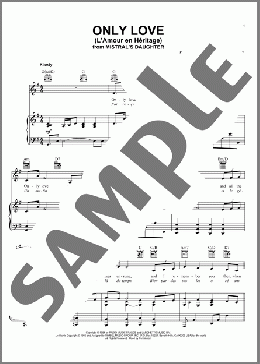 Only Love (L'Amour en Heritage)(Norman Gimbel) 楽譜 ピアノ & ボーカル & ギター ダウンロード