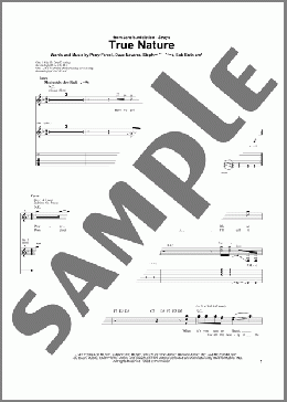 True Nature(Jane's Addiction) 楽譜 ギター（ソロ） ダウンロード