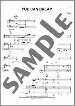 You Can Dream(David Phelps) 楽譜 ピアノ & ボーカル & ギター ダウンロード