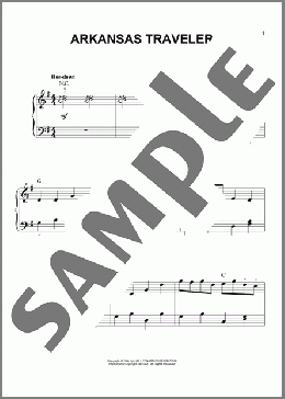 Arkansas Traveler(Southern American Folksong) 楽譜 ピアノ（ソロ） ダウンロード