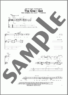 The One I Got(Jonny Lang) 楽譜 ギター（ソロ） ダウンロード