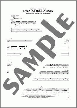 Execute The Sounds(P.O.D. (Payable On Death)) 楽譜 ギター（ソロ） ダウンロード