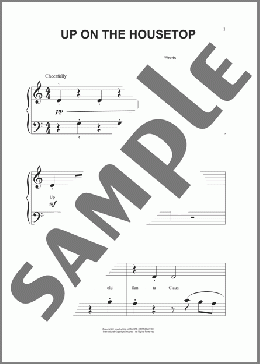 Up On The Housetop(B.R. Hanby) 楽譜 その他 ダウンロード