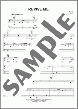 Revive Me(Jeremy Camp) 楽譜 ピアノ & ボーカル & ギター ダウンロード