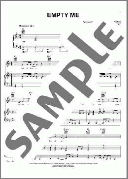 Empty Me(Jeremy Camp) 楽譜 ピアノ & ボーカル & ギター ダウンロード