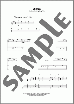 Amie(Pure Prairie League) 楽譜 ギタースコア ダウンロード
