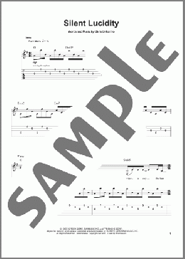 Silent Lucidity(Queensryche) 楽譜 ギタースコア ダウンロード
