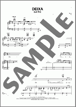 Deixa (Let Me)(Norman Gimbel) 楽譜 ピアノ & ボーカル & ギター ダウンロード