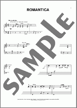 Romantica(David Lanz) 楽譜 ピアノ（ソロ） ダウンロード
