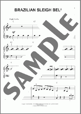 Brazilian Sleigh Bells(Percy Faith) 楽譜 ピアノ（ソロ） ダウンロード