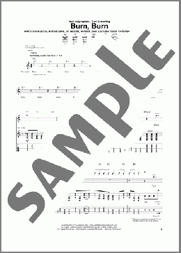 Burn, Burn(Lostprophets) 楽譜 ギター（ソロ） ダウンロード