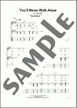 You'll Never Walk Alone(Rodgers & Hammerstein/Carousel (Musical)) 楽譜 ギター（ソロ） ダウンロード