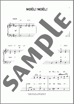 Noel! Noel!(French-English Carol) 楽譜 ピアノ（ソロ） ダウンロード