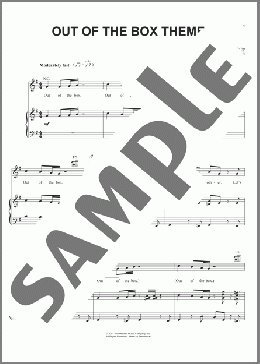Out Of The Box Theme(Peter Lurye) 楽譜 ピアノ & ボーカル & ギター ダウンロード