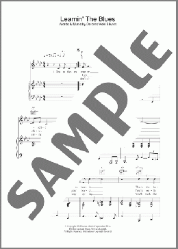 Learnin' The Blues(Katie Melua/Frank Sinatra) 楽譜 その他 ダウンロード