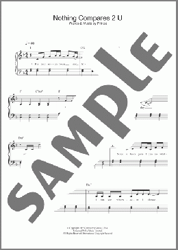 Nothing Compares 2 U(Prince/Sinead O'Connor) 楽譜 ピアノ（ソロ） ダウンロード