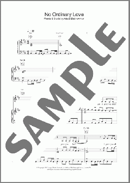 No Ordinary Love(Sade) 楽譜 その他 ダウンロード