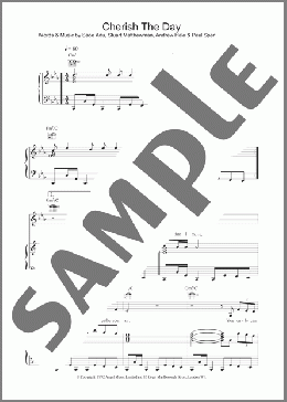 Cherish The Day(Sade) 楽譜 その他 ダウンロード