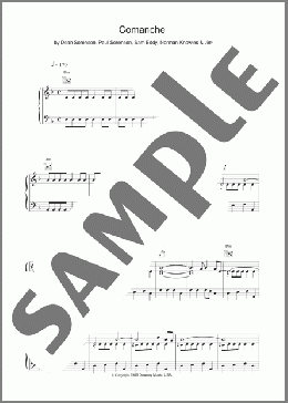 Comanche(The Revels) 楽譜 その他 ダウンロード