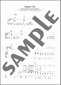 Single Girl(Lush) 楽譜 その他 ダウンロード