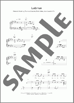 Ladyman(Shed Seven) 楽譜 その他 ダウンロード