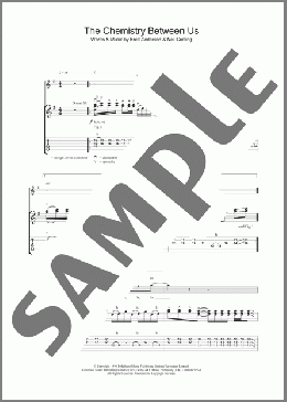 The Chemistry Between Us(Suede) 楽譜 ギター（ソロ） ダウンロード