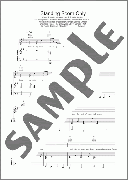 Standing Room Only(Daniel O'Donnell) 楽譜 その他 ダウンロード