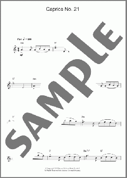 Caprice No. 24(Paganini, Niccolo) 楽譜 その他 ダウンロード