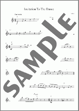 Invitation To The Dance(Carl Maria von Weber) 楽譜 その他 ダウンロード