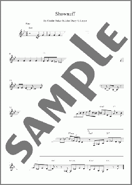 Shawnuff(Bud Powell/Charlie Parker/Dizzy Gillespie) 楽譜 その他 ダウンロード