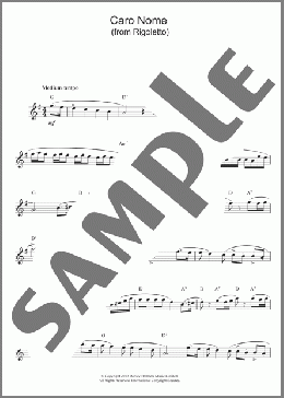 Caro Nome(Giuseppe Verdi) 楽譜 その他 ダウンロード