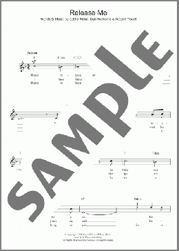 Release Me(Tom Jones/Johnny Adams/Esther Phillips/Engelbert Humperdinck) 楽譜 その他 ダウンロード