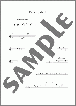 Radetzky March(Johann Strauss) 楽譜 その他 ダウンロード